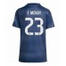 Real Madrid Ferland Mendy #23 Bortedrakt Dame 2025-26 Korte ermer